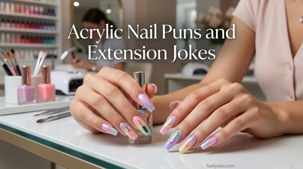 Acrylic Nail Puns and Extension Jokes