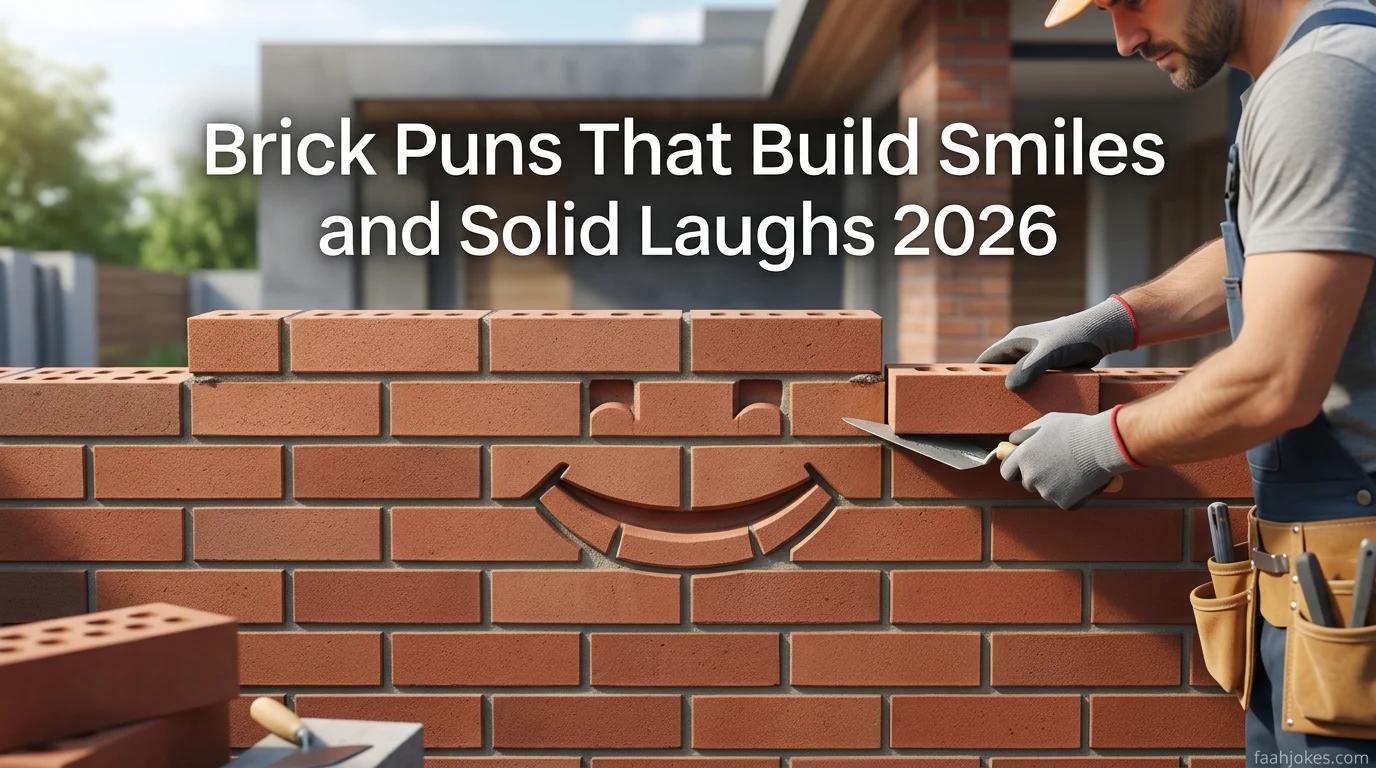 Brick Puns That Build Smiles and Solid Laughs