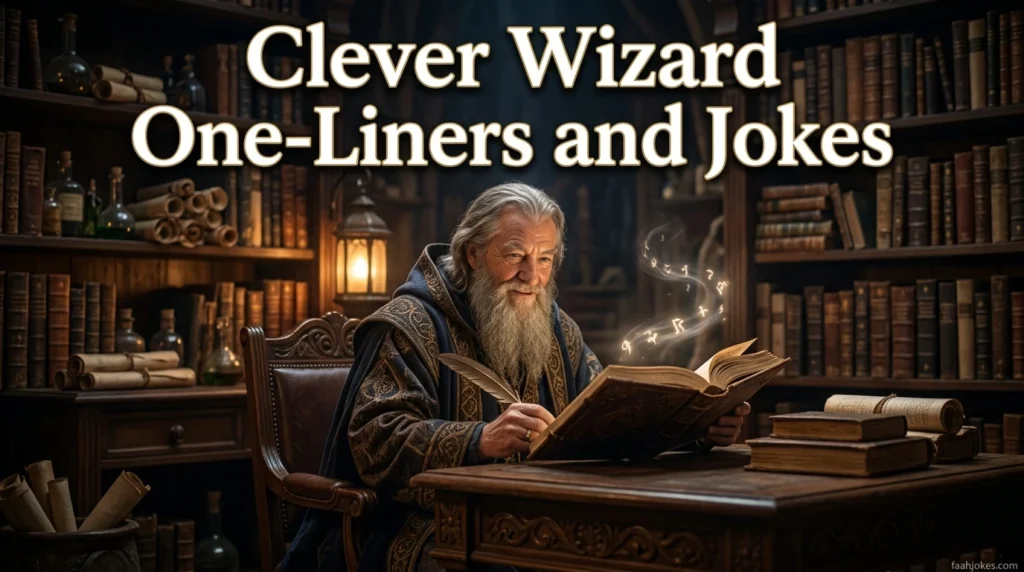 Clever Wizard One-Liners and Jokes