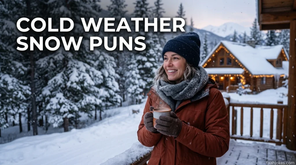 cold weather snow puns