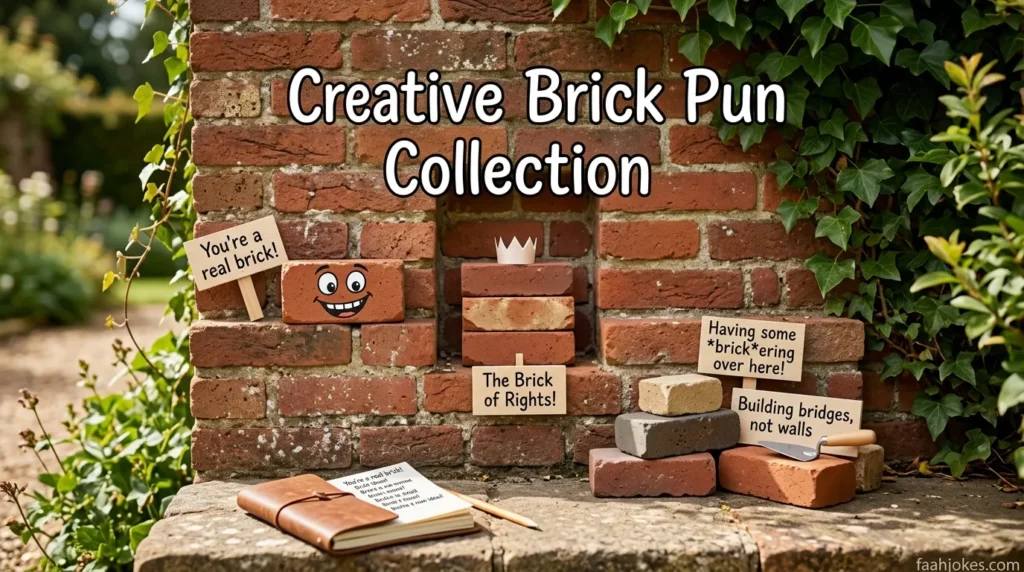 Creative Brick Pun Collection
