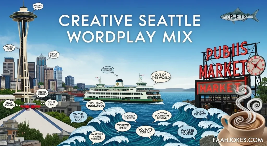 Creative Seattle Wordplay Mix