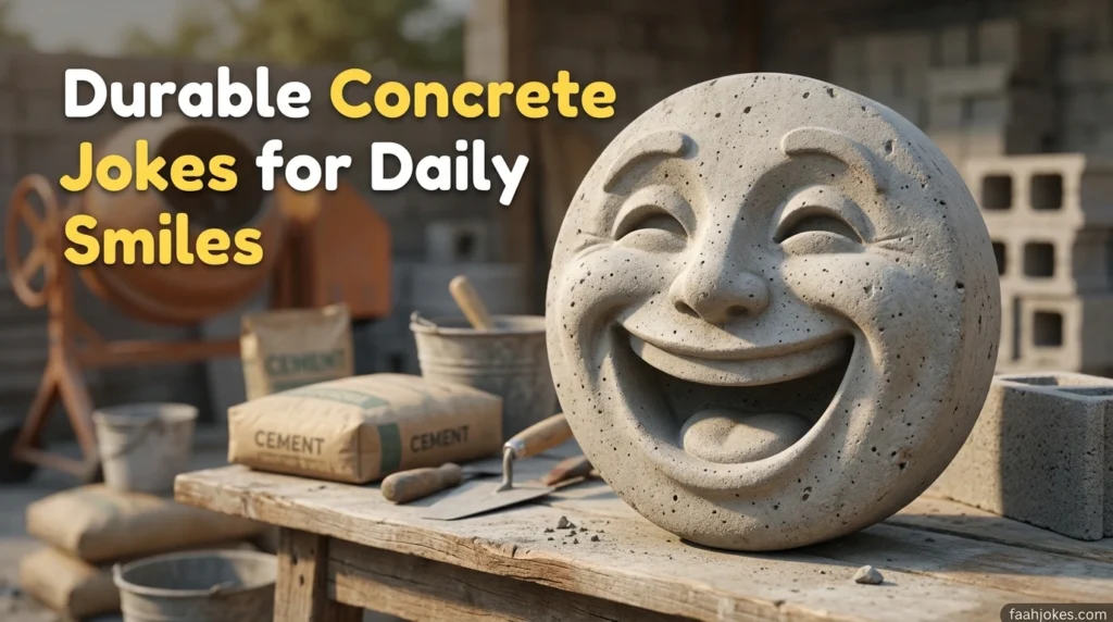 Durable Concrete Jokes for Daily Smiles