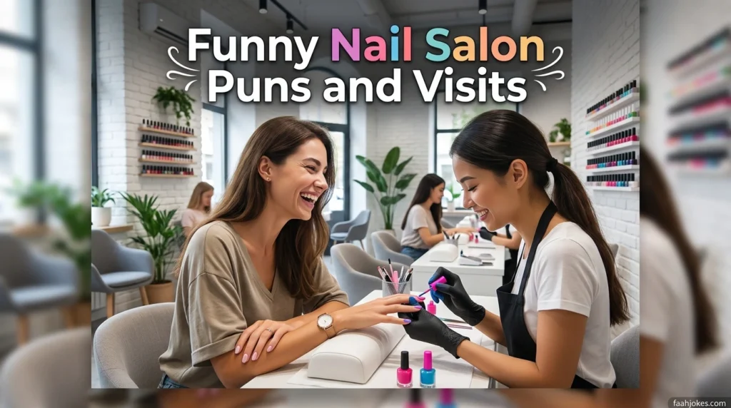 Funny Nail Salon Puns and Visits