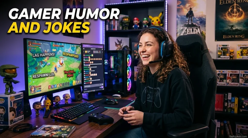 Gamer Humor and Jokes