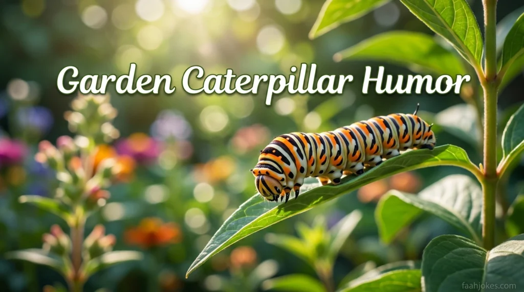 Garden Caterpillar Humor