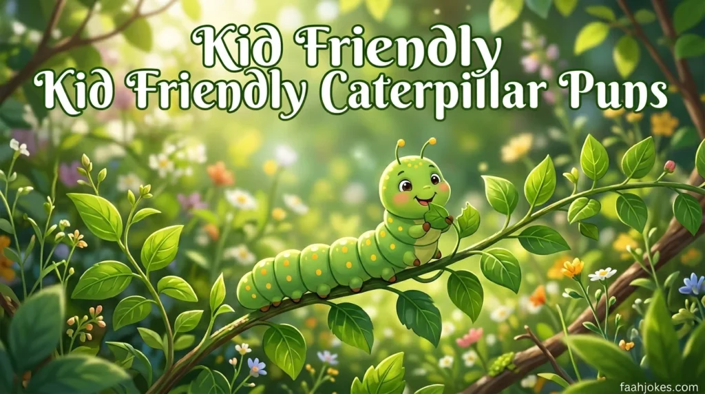 Kid Friendly Caterpillar Puns