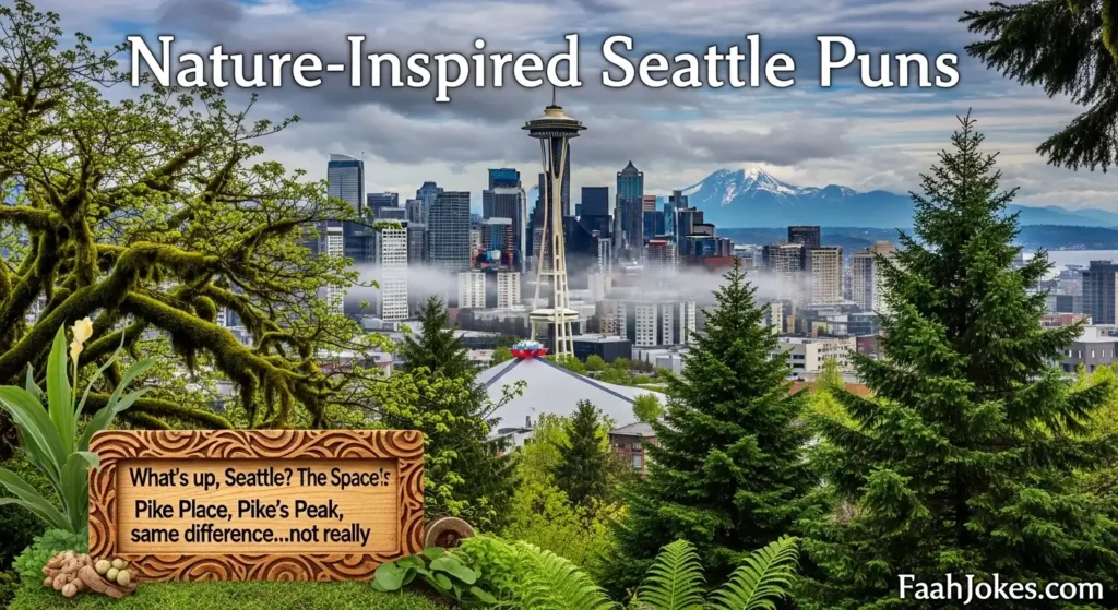 Nature-Inspired Seattle Puns