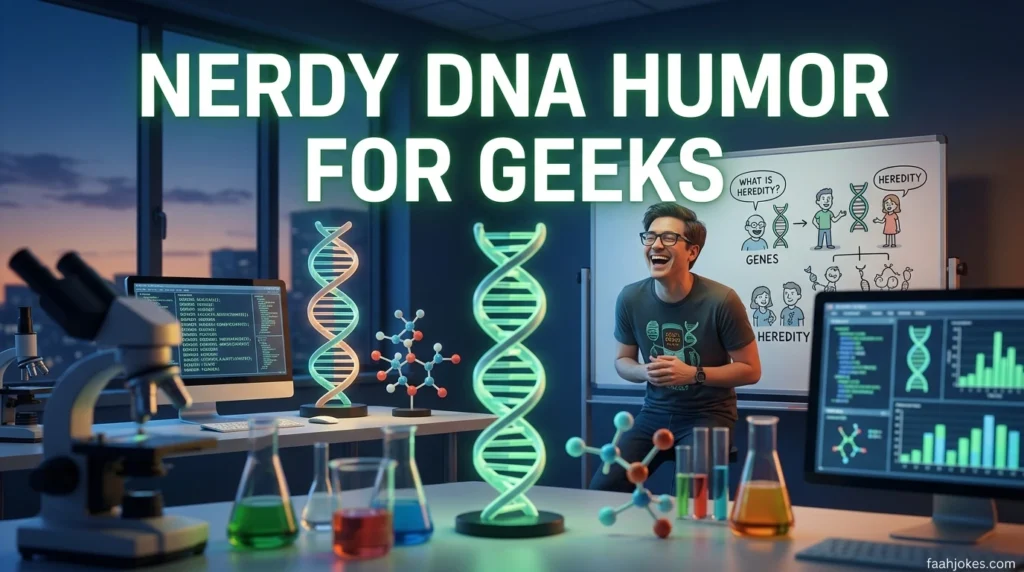Nerdy DNA Humor for Geeks