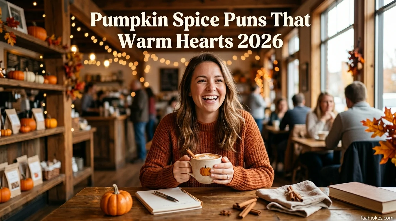 Pumpkin Spice Puns That Warm Hearts