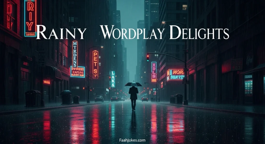 Rainy City Wordplay Delights