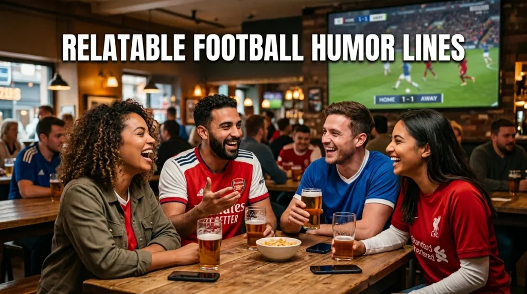 Relatable Football Humor Lines