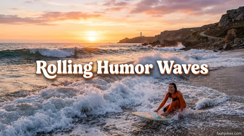 Rolling Humor Waves