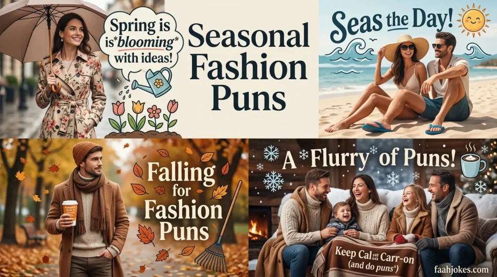 Seasonal Fashion Puns