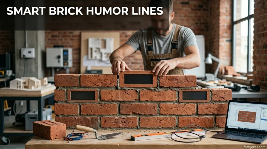 Smart Brick Humor Lines