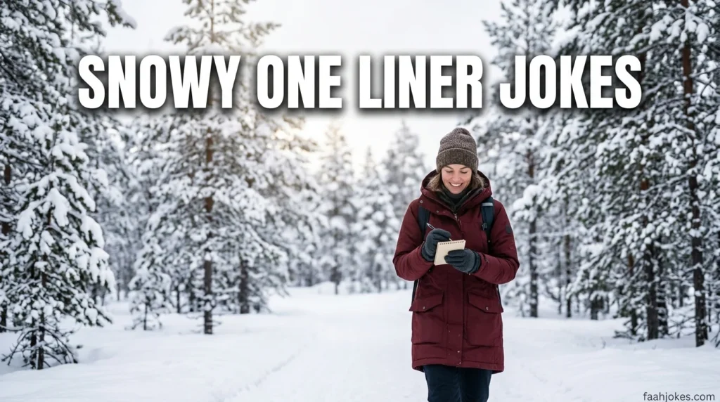 snowy one liner jokes