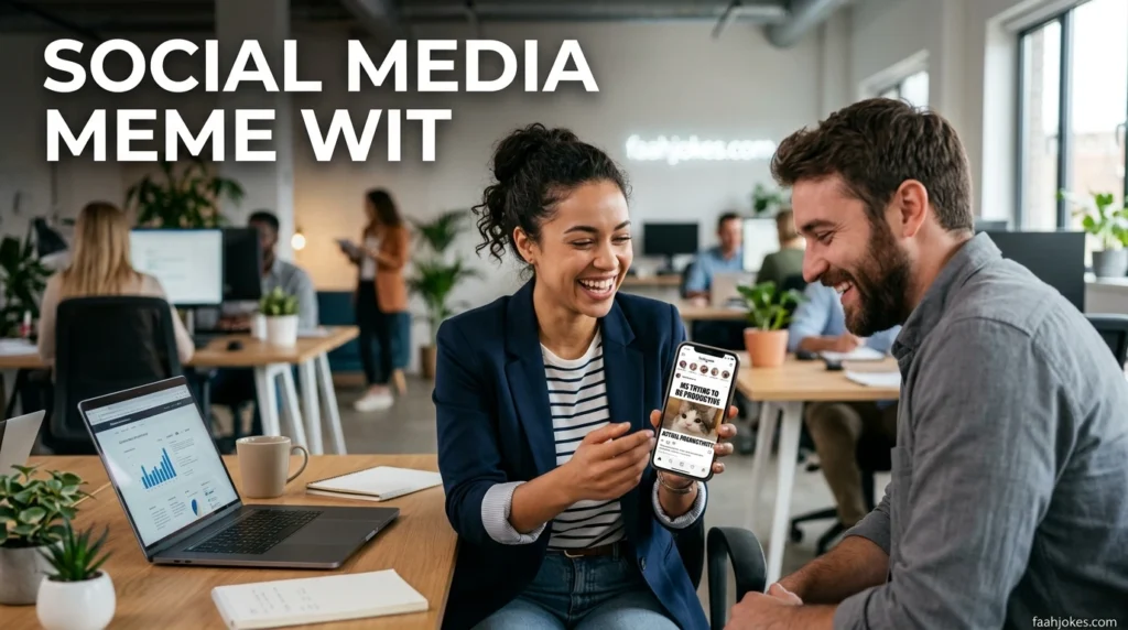 Social Media Meme Wit
