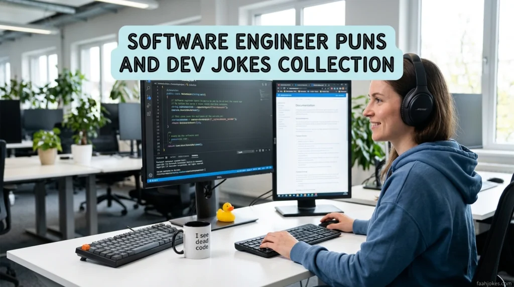 software engineer puns and dev jokes collection