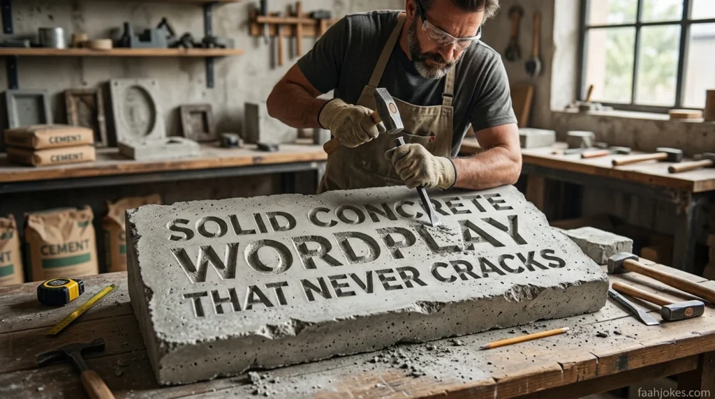 Solid Concrete Wordplay That Never Cracks