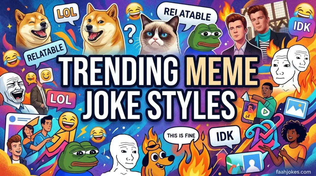 Trending Meme Joke Styles