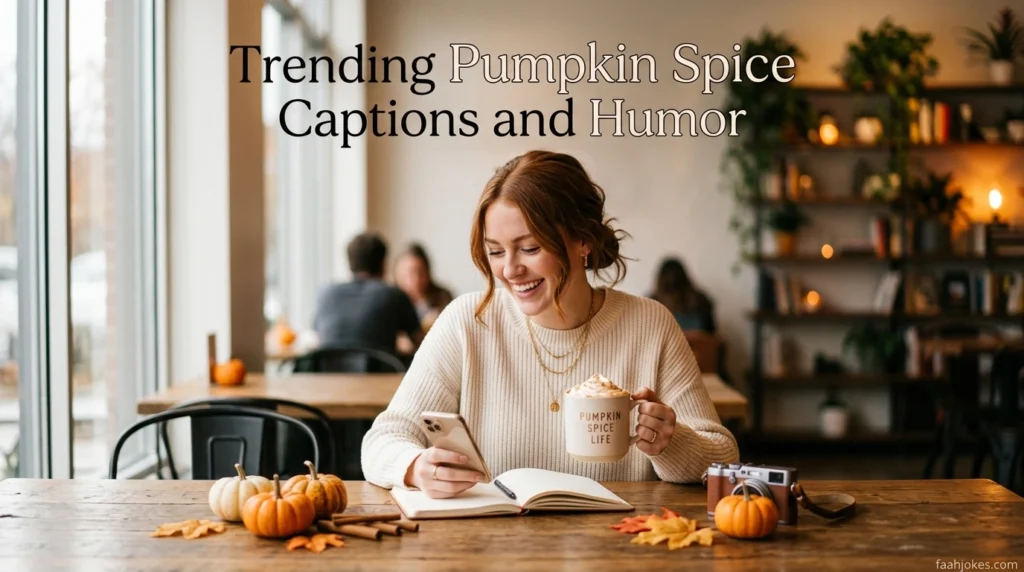 Trending Pumpkin Spice Captions and Humor
