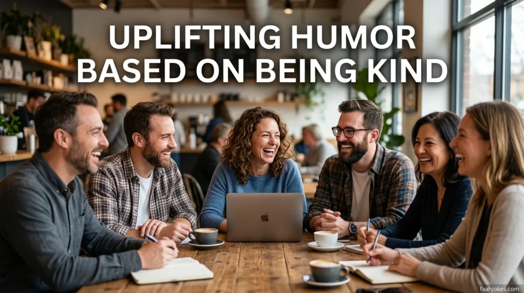 Uplifting Humor Based on Being Kind