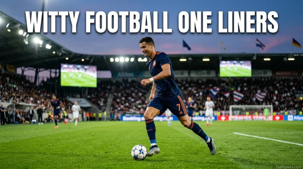 Witty Football One Liners