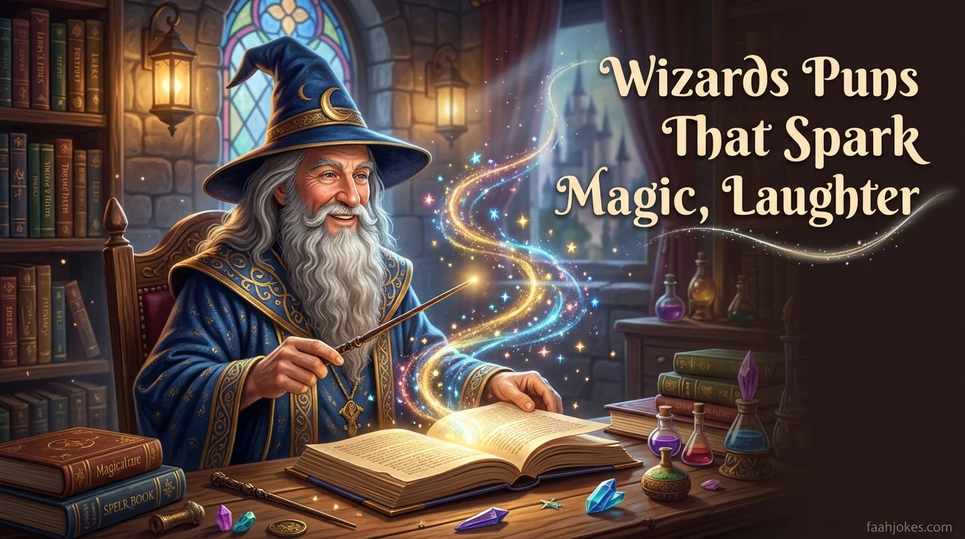 Wizards Puns That Spark Magic, Laughter,