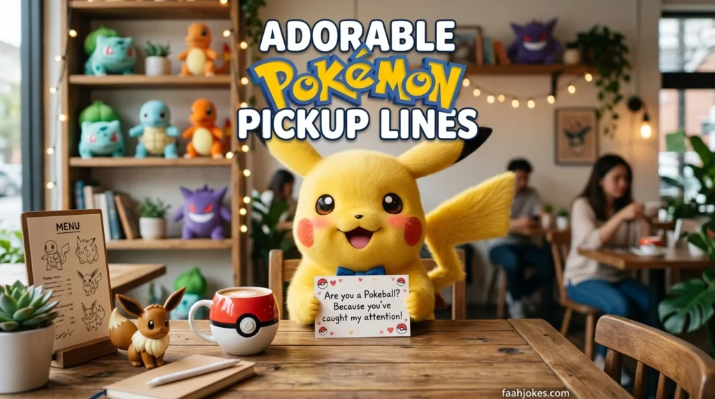 Adorable Pokemon Pickup Lines