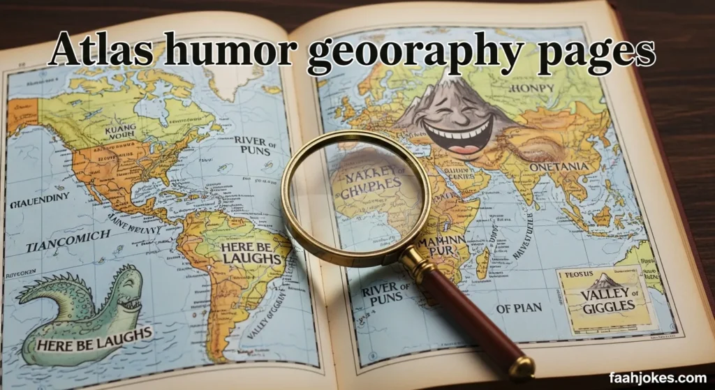 Atlas humor geography pages