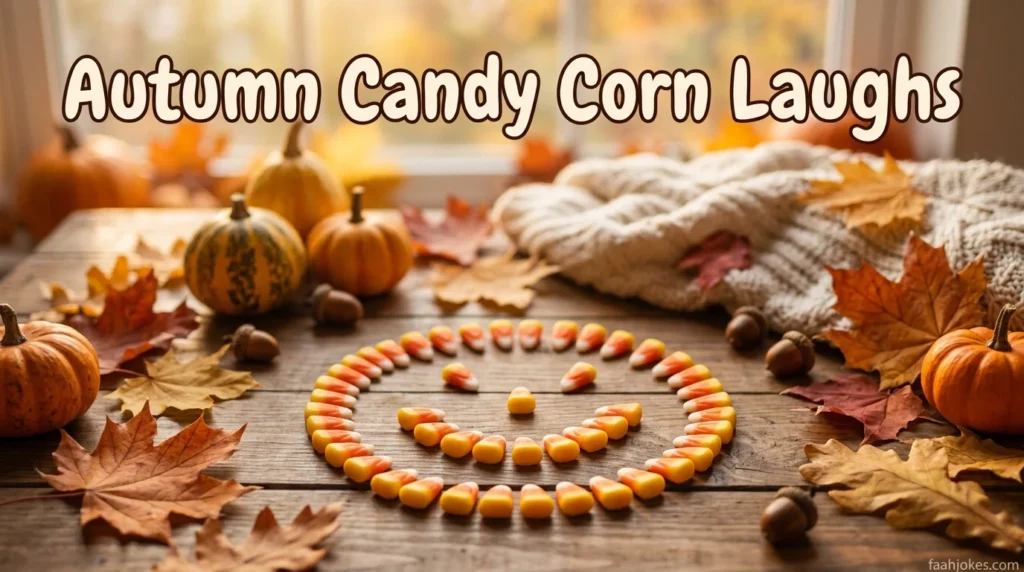 Autumn Candy Corn Laughs