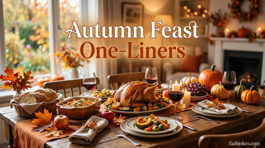 Autumn Feast One-Liners
