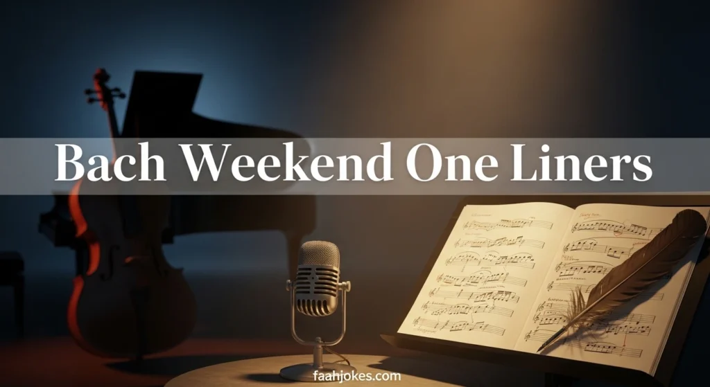 Bach Weekend One Liners