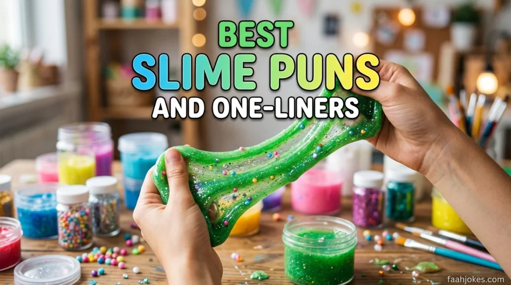Best Slime Puns And One-Liners