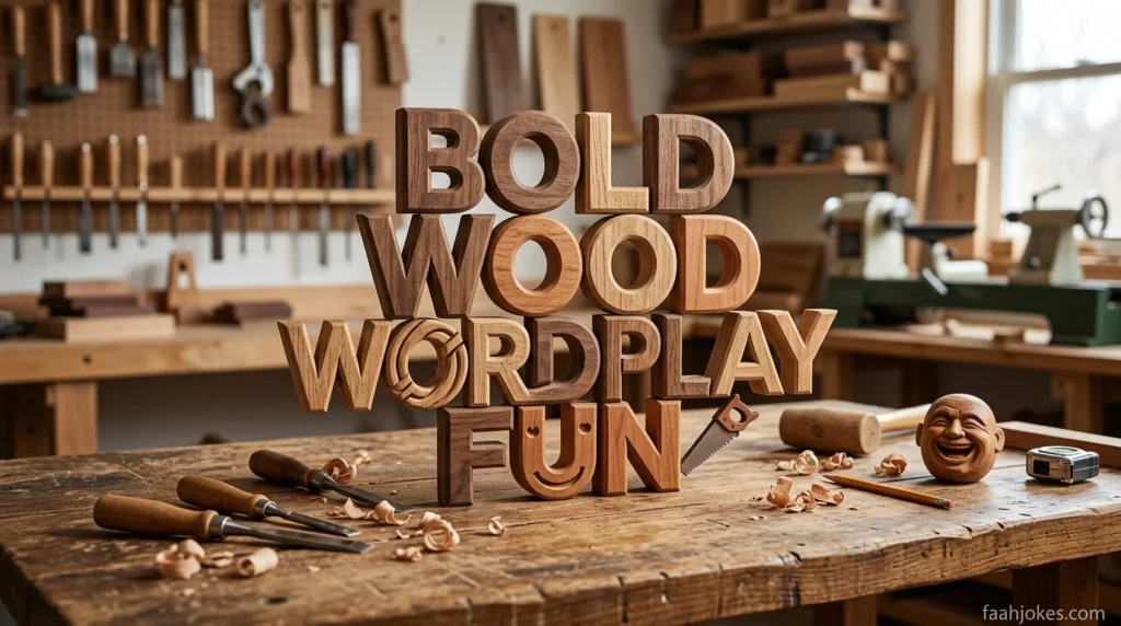 Bold Wood Wordplay Fun