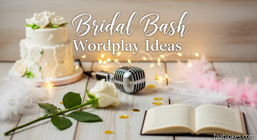 Bridal Bash Wordplay Ideas