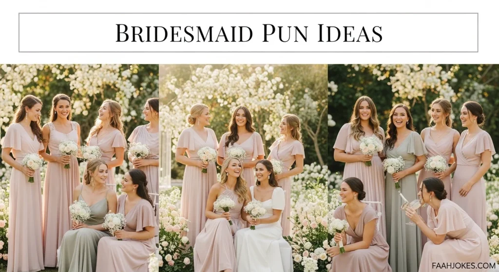 Bridesmaid Pun Ideas