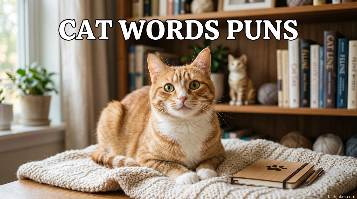 Cat Words Puns