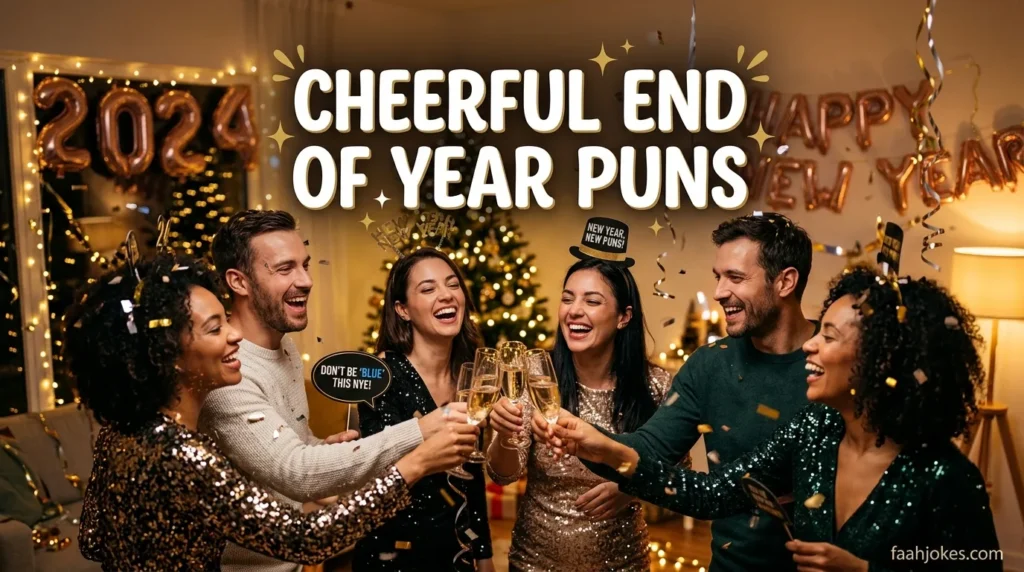 Cheerful End Of Year Puns