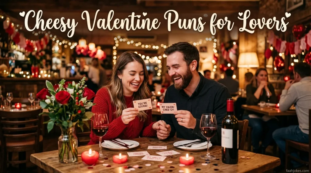 Cheesy Valentine Puns for Lovers