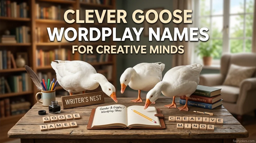 Clever Goose Wordplay Names for Creative Minds