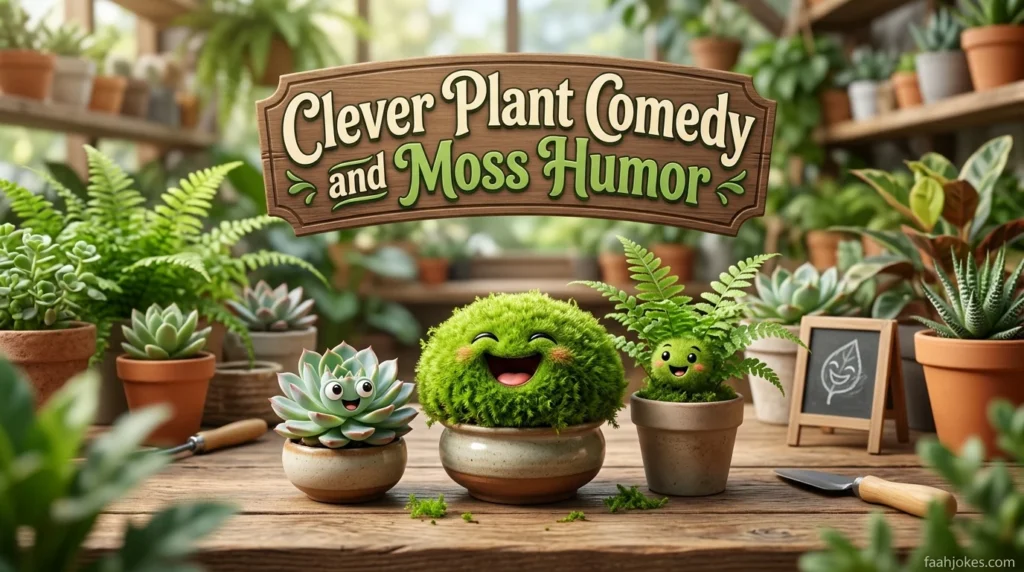 Clever Plant Comedy and Moss Humor