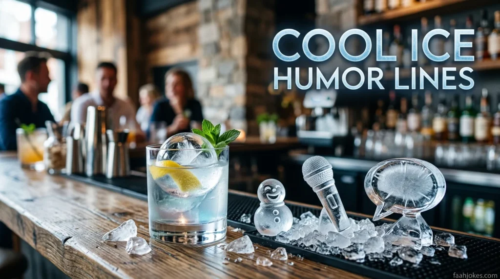 Cool Ice Humor Lines