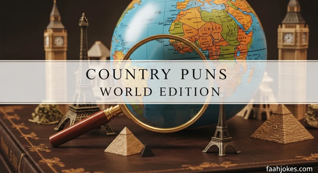 Country puns world edition