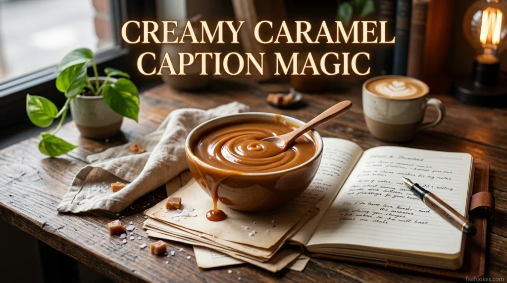 Creamy Caramel Caption Magic