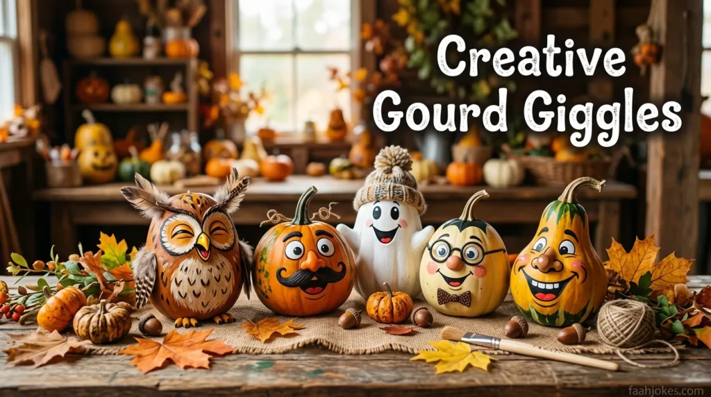Creative Gourd Giggles