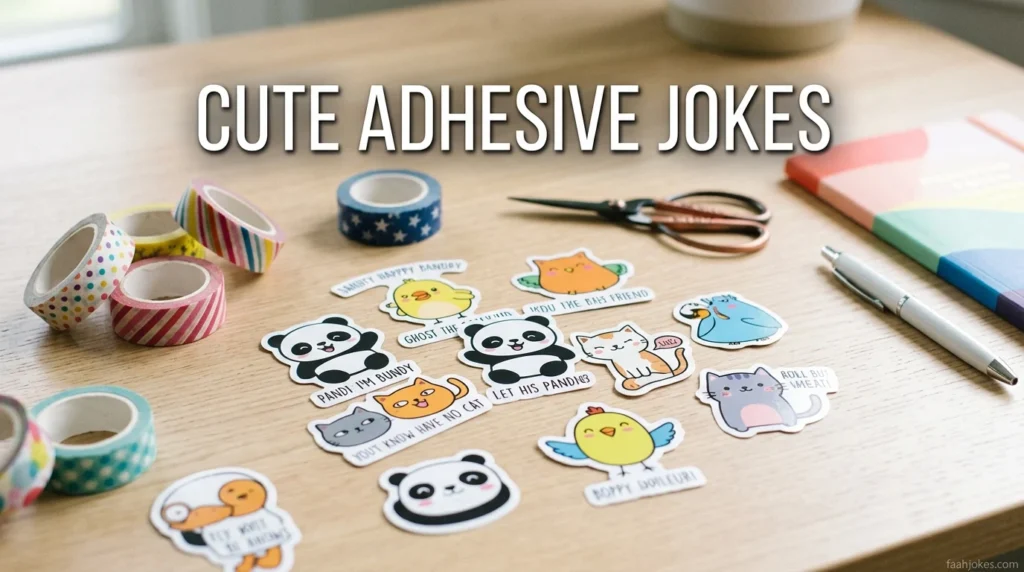 Cute Adhesive Jokes