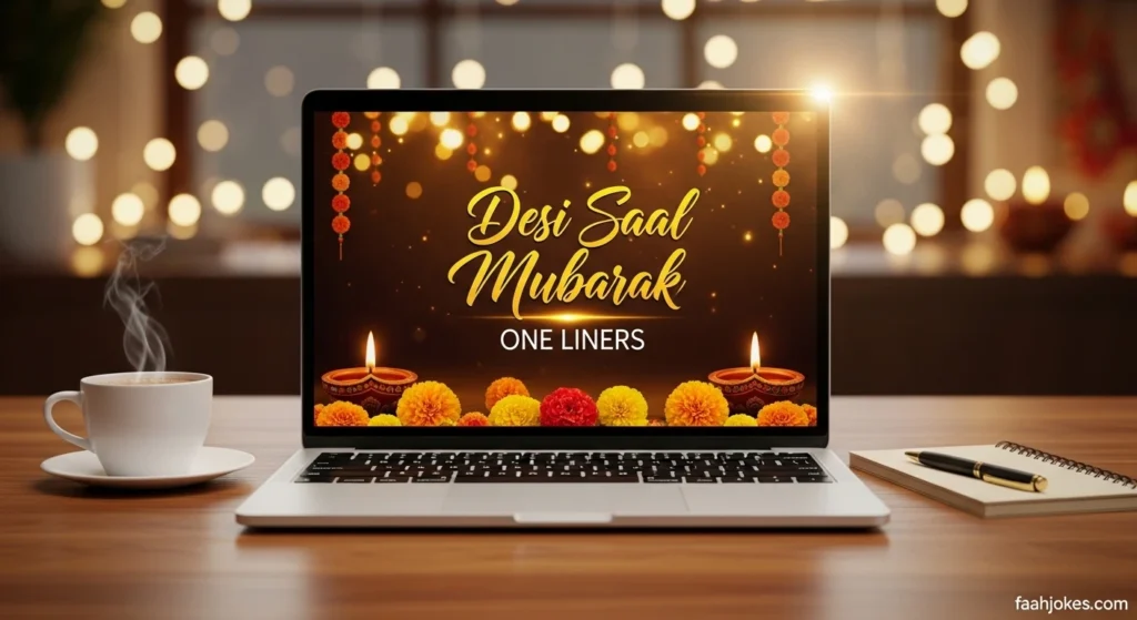 Desi Saal Mubarak One Liners