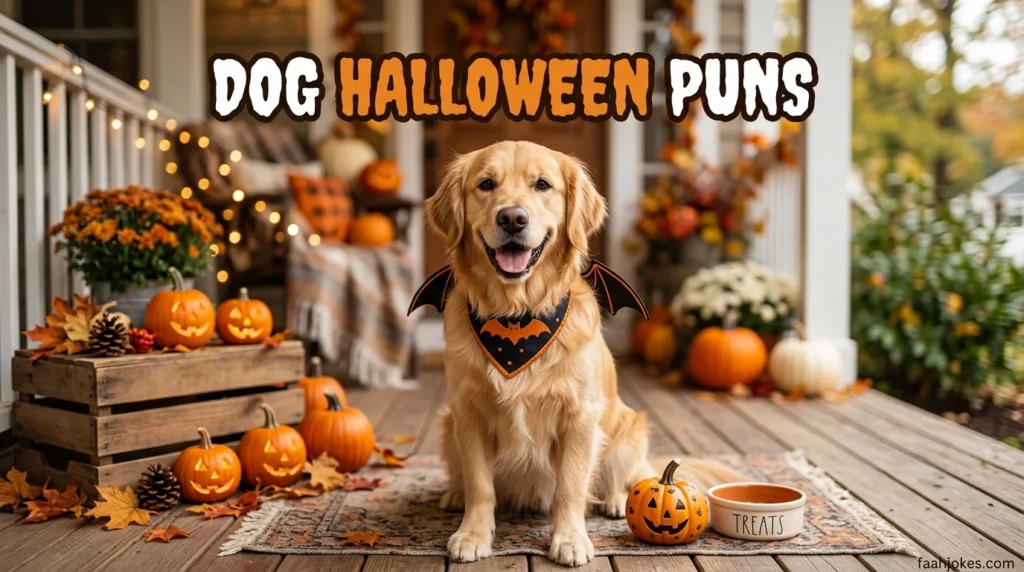 Dog Halloween Puns