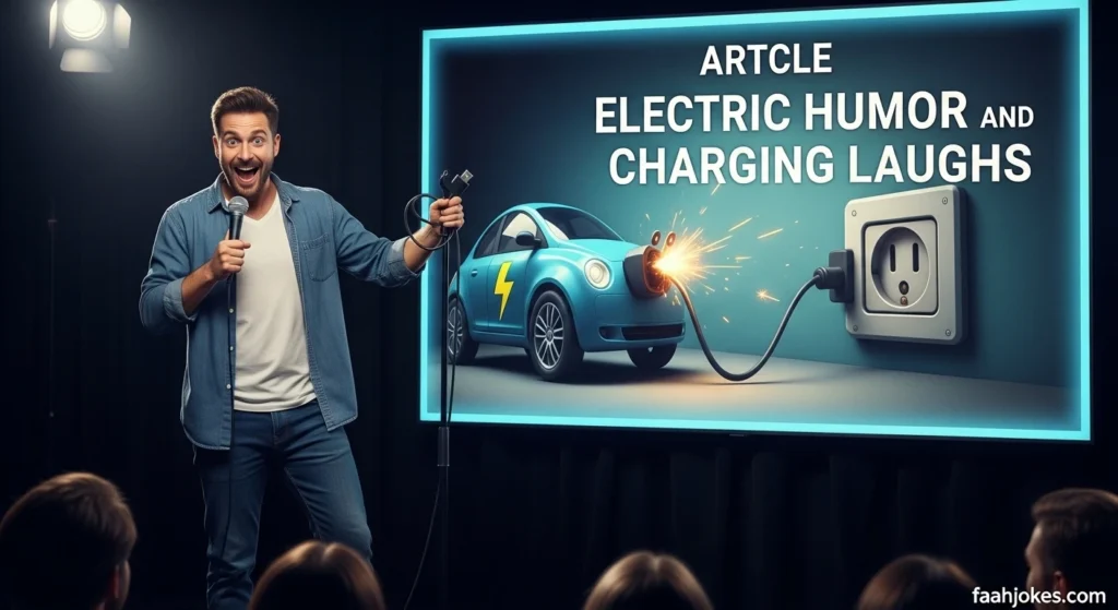 Electric Humor and Charging Laughs